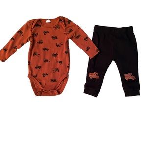 Baby Boy Long Sleeve and Sweat Pants 9 Months